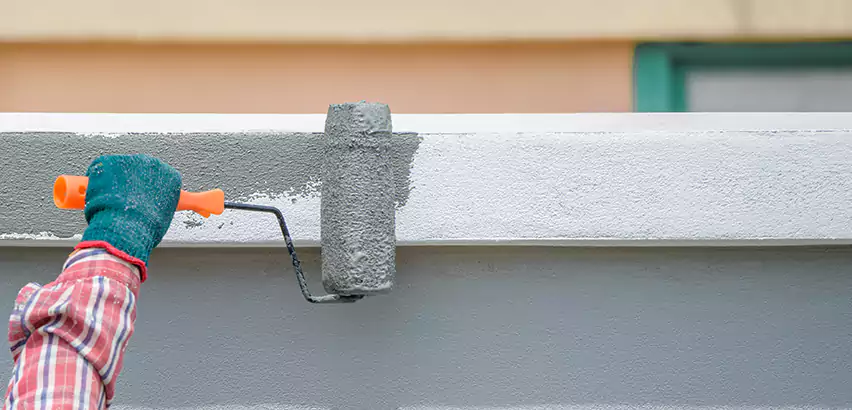 Concrete Wall Waterproofing in Skokie